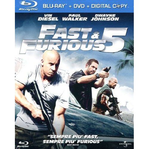 Fast And Furious 5 (Blu Ray+Dvd+Digital Copy)