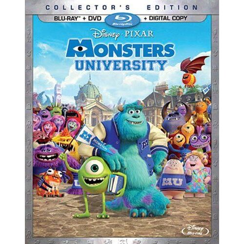 Monsters University (Blu Ray + Dvd + Digital Copy)