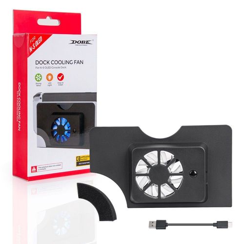 Base De Ventilateur De Refroidissement De Console Nintendo Switch Oled Refroidisseur De Jeu Station De Refroidissement Par Vent De Bain Contrôleur Ns