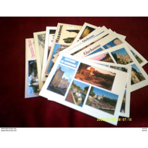 Lot De 50 Cartes Postales Neuves Differentes De L'aude 11