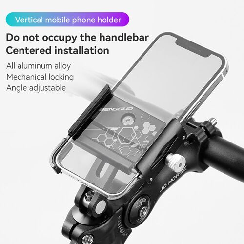 Support De Téléphone Universel En Aluminium Pour Vélo De Route Et Vtt, Pince Avec Prompte Astronomique