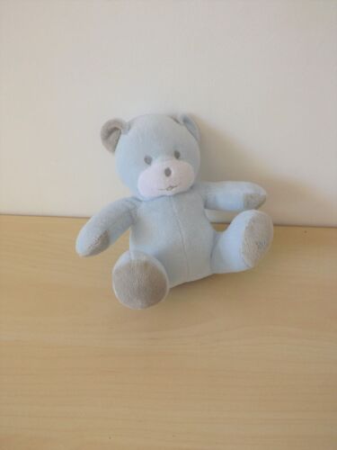 Doudou Ours Musti Bleu De Mustela