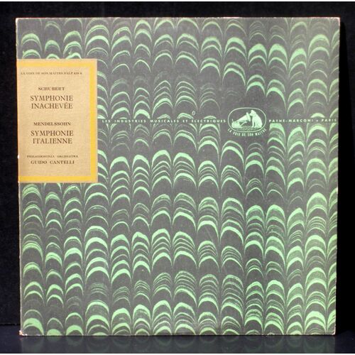 Schubert Symph 8 Mendelssohn Symph 4 G.Cantelli  Philharmonia  53 Falp 438