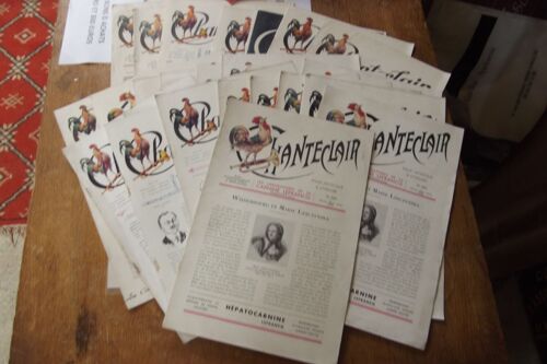 Chanteclair Revues 1930 À 1935 Lot 25 Revues