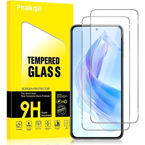 KAL-2 Pièces Verre Trempé Pour Honor 90 Lite 5G Film De Protection Écran 9H Dureté Anti-Rayures Sans Bulles Facile À Installer 0,33Mm Hd Ultra Transparent Protecteur Vitre