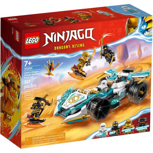 LEGO NINJAGO - La voiture de course Spinjitzu : le pouvoir du dragon de Zane - 71791