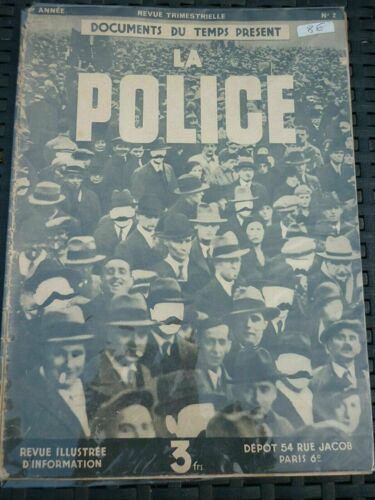 Documents Du Temps Présent Trimestriel N2 La Police