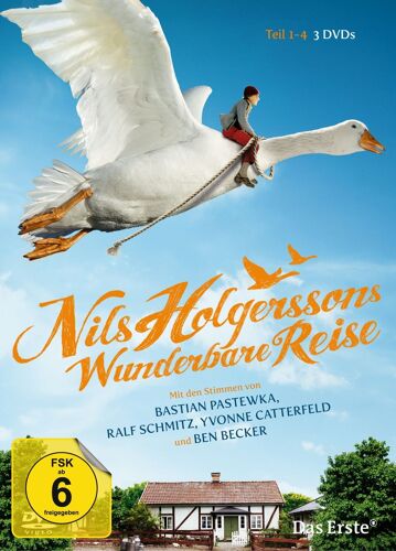 Nils Holgerssons Wunderbare Reise, Teil 1-4 (3 Discs)