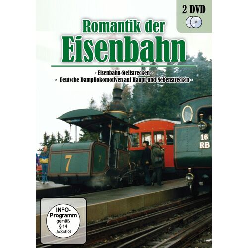 Romantik Der Eisenbahn - Deutsche Dampflokomotiven & Eisenbahn-Steilstrecken (2 Discs)