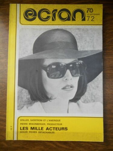 Ecran 78 N72 15 Septembre Stiller-Sjostrom Et L'amérique-Pierre Braunberger