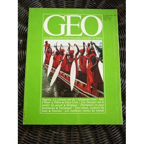 Magazine Geo N20 10