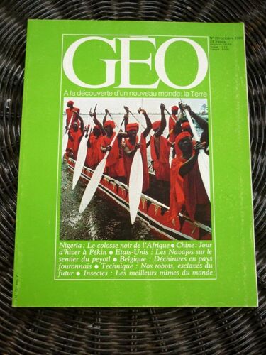 Magazine Geo N20 10