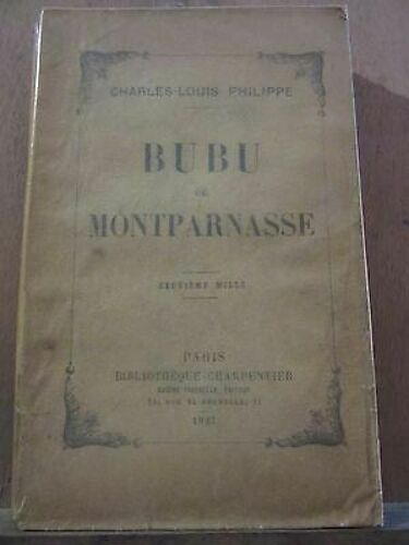 Charles Louis Philippe Bubu De Montparnasse Eugène
