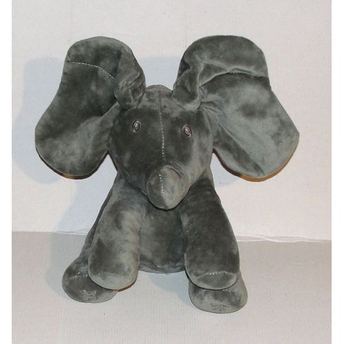 Peluche Interactive Flappy L Elephant Chante En Anglais Et Joue A Cache Cache En Anglais Gund
