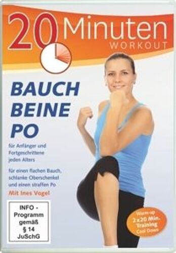 20 Minuten Workout - Bauch, Beine, Po