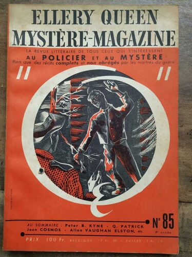Ellery Queen Mystère Magazine N85 Février 1955