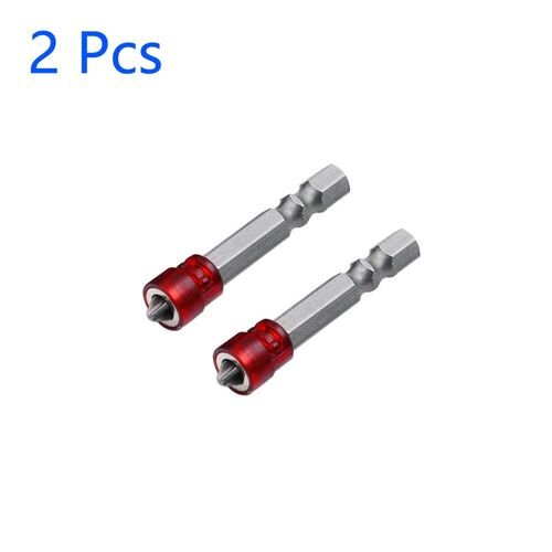 2pcs - Embout de tournevis magnétique PH2 à tête cruciforme, tige hexagonale de , embout de tournevis électrique
