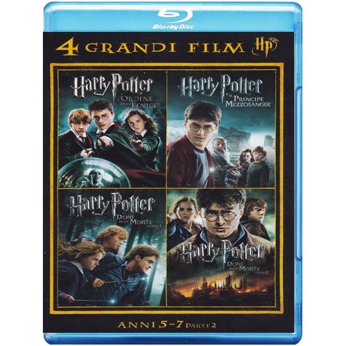 Harry Potter 4 Grandi Film #02 (4 Blu Ray) Box Set Blu_Ray Italian Import
