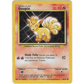 Goupix 50 Pv 68/102 - Pokémon Set De Base - Carte Française