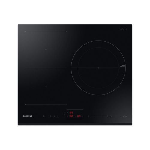 Samsung NZ63B5046GK - Table de cuisson à induction - 3 plaques de cuisson - Niche - largeur : 56 cm - profondeur : 48 cm - avec avant biseauté