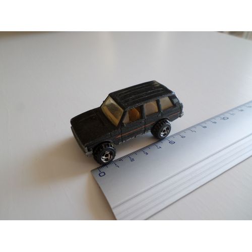 Range Rover Modele Noir Trait Orange-Hot Wheels