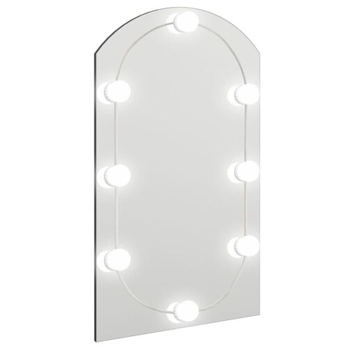 Vidaxl Miroir Avec Ã©Clairage Led 70x40 Cm Verre Arche
