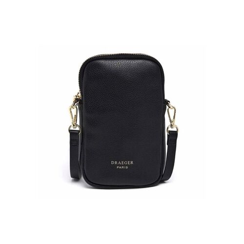 Pochette de Rangement pour Crochets ou Téléphone - Draeger : Élégance et Fonctionnalité à Porter de Main Noir