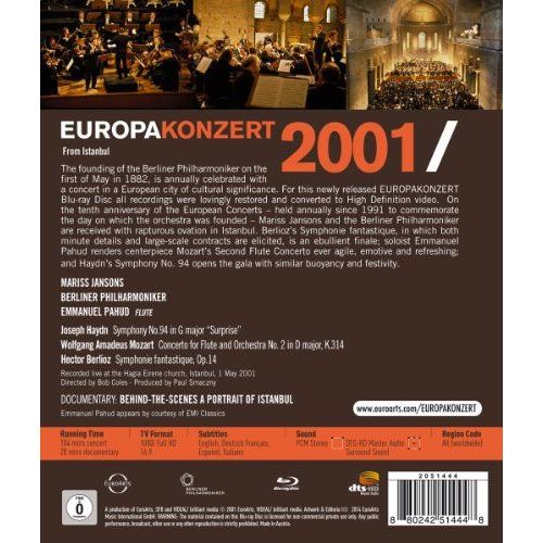 Europakonzert 2001 From Istanbul [Blu Ray]