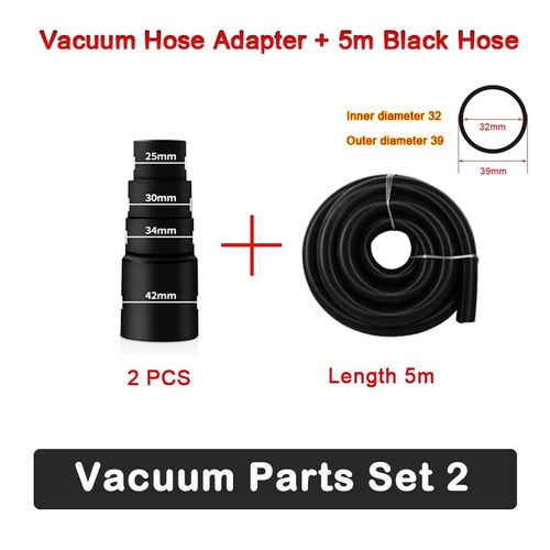 Pièces sous vide Set 2 - Collecteur de poussière Cyclone pour aspirateur domestique et industriel, séparateur de Cyclone