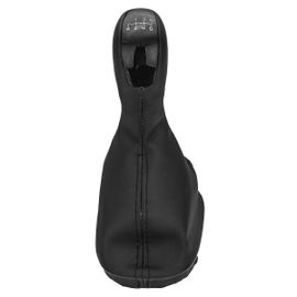 6 Vitesses Noir Pommeau De Changement De Vitesse Étui En Cuir Pour Mercedes-C Class W203