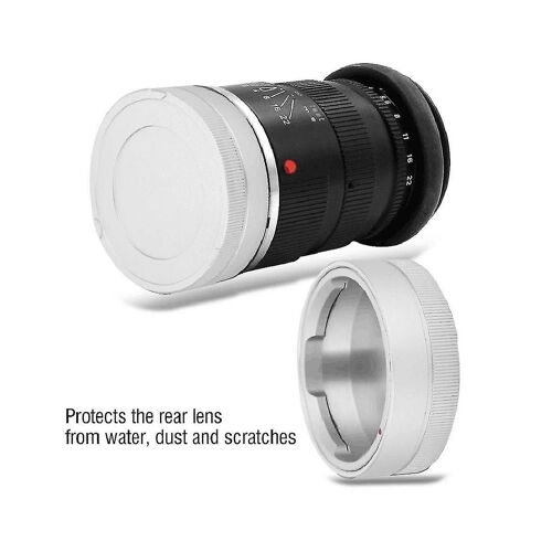 For Vm Port Metal Multifunctional Portable Convenient Security Lens Back Cover, Silver