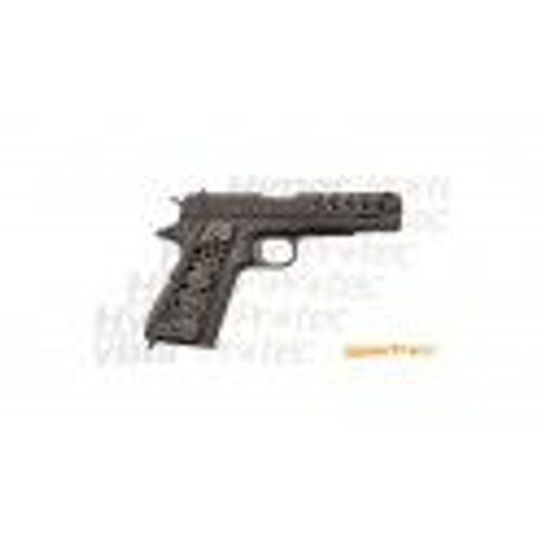 Réplique We Airsoft Pistolet 1911 Custom Gbb Hex Cut Noir 0.9j