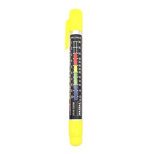 Jauge De Testeur D'épaisseur De Peinture De Voiture Pour Compteur De Vérification Des Collisions D'outils De Voiture Avec Échelle De Pointe Magnétique Indiquer