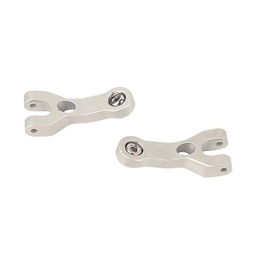 2pcs Metal Rear Upper Arm Suspension Arm Steering Block For Mn68 Mn 68 1/16 Rc Car Upgrade Parts Ac