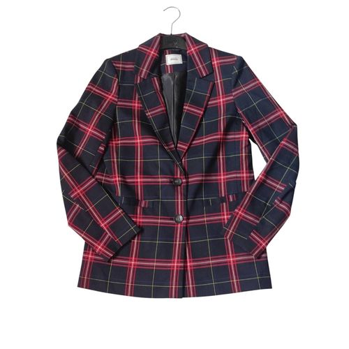 Blazer À Carreaux Écossais Taille Xs