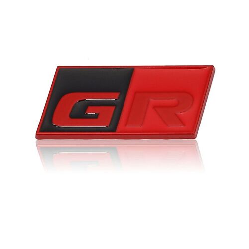 Badge Logo Grmn Sport, Autocollant Pour Voiture, Pour Toyota Hv Yaris Grmn Rz Rc Rs Prius -Red Gr