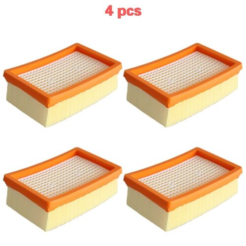 4 PIÈCES - Filtre de rechange pour aspirateur sec et humide KARCHER,pièce de remplacement qui convient aux modèles MV4 MV5 MV6 WD4 WD5 WD6, référence 2,863 ? 005,0,