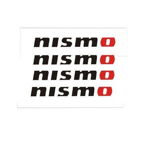 Autocollant Pour Pneus Et Jantes De Voiture Nissan Tiida Sunny Qashqai Marchteana X Trai, Accessoires De Décalcomanie En Pvc, 10cm X 2cm, 4 X Nismo