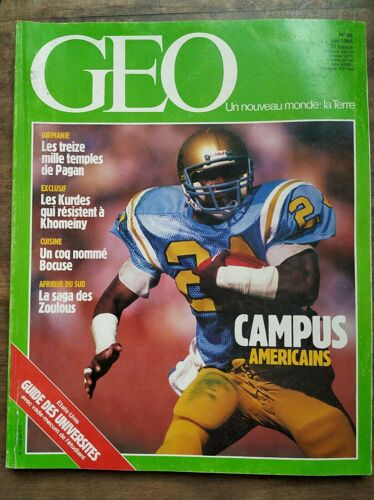 Magazine Geo N88 Juin 1986