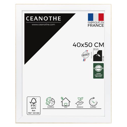Cadre photo Newton brut 40x50 cm