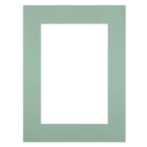 Passe-partout bleu clair 30x40 cm ouverture 20x30 cm