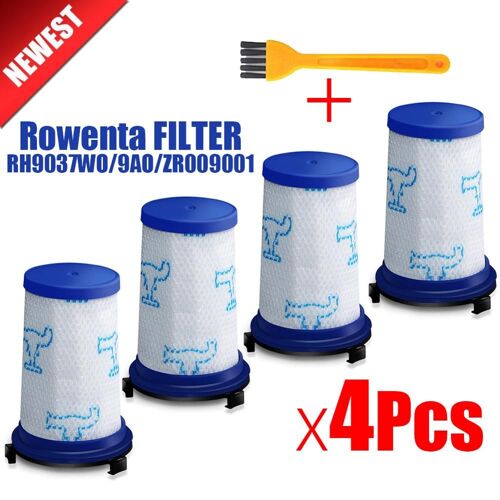 Kit De Filtres Hepa De Rowenta Pour Aspirateur,Mod¿¿le Force, 360, X-Pert Rh9051, Rh9057, Rh9059, Rh9079, Rh9081, 9109-May26132