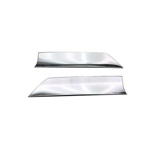 For -V Vezel 2021 2022 Car Exterior Abs Chrome Rear Door Trunk Strip Edge Moulding Trims Cover