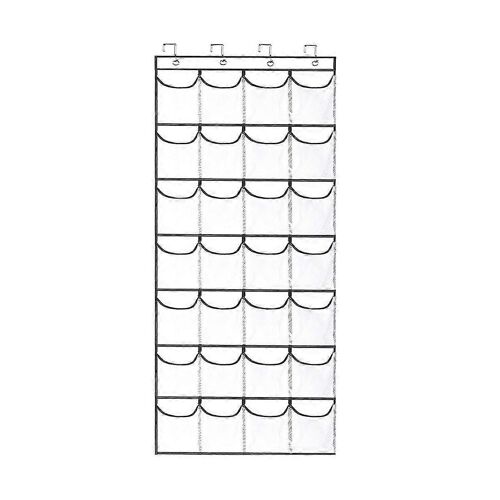 28 Pockets over the Door Shoe Organizers for Closet Shoes Hanger Organizers Storage Holder for Back of Door