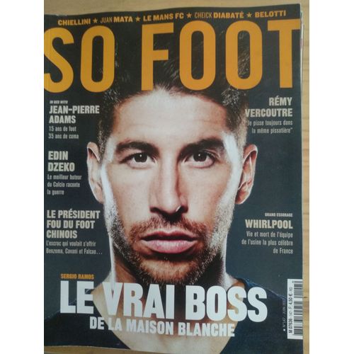 So Foot 147 Le Vrai Boss De La Maison Blanche