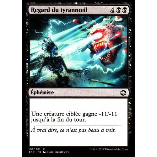 Regard Du Tyrannoeil - Mtg - Dungeons & Dragons - Aventures Dans Les Royaumes Oubliés - C - 101/281