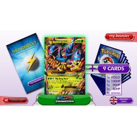 Mega Heracross Ex (Scarhino) Secrete 112/111 220hp Xy03 Furious Fists (Poings Furieux) - Booster Optimisé Attaque Eclair De 10 Cartes Pokemon Anglaises