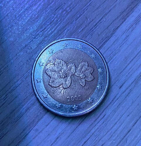 Pièces De 2€ Fleurs De Laka Finlande 2005