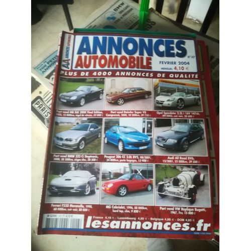 Annonces Automobile 147 De 2004