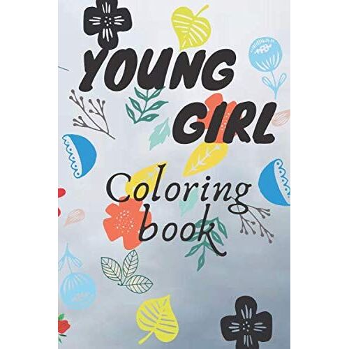 Young Girl: Coloring Book For Girls